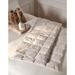 The White Company Cloud Down Travel Blanket