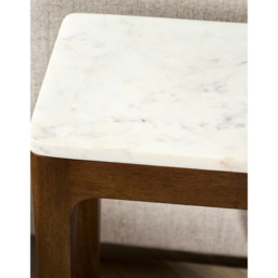 The White Company Lindale Side Table, Brown, Size: One Size - thumbnail 2