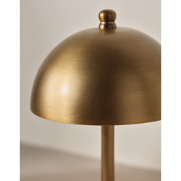 The White Company Wanstead Portable Table Lamp - Small, Antique Brass, Size: One Size - thumbnail 2
