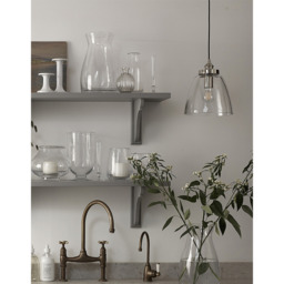 The White Company Aldeburgh Ceiling Light - Large, Clear, Size: One Size - thumbnail 2