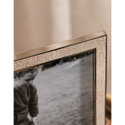 "The White Company ""Classic Textured Double Hinged Frame - 5x7\"", Cream, Size: One Size""" - thumbnail 2