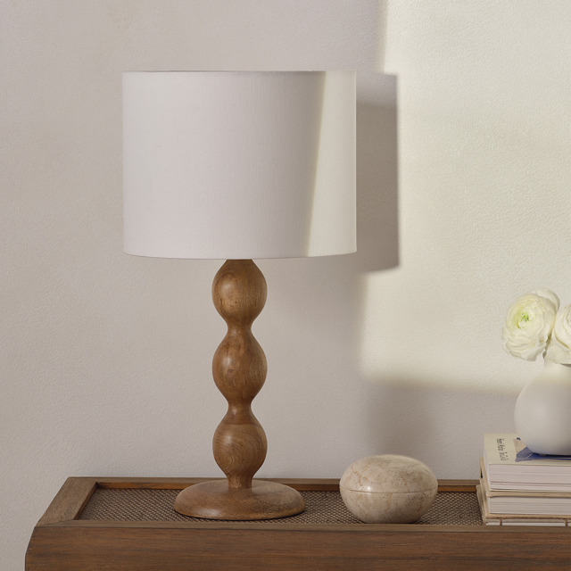 The White Company Salcombe Table Lamp, White Natural, Size: One Size - image 1