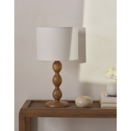 The White Company Salcombe Table Lamp, White Natural, Size: One Size - thumbnail 2