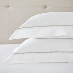 The White Company Pembridge Supima Cotton Oxford Pillowcase - Single