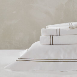 The White Company Symons Double Row Cord Flat Sheet