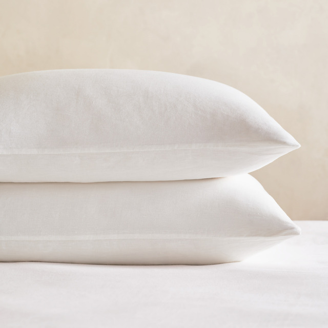 The White Company Pure Linen Classic Pillowcase - Single
