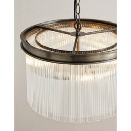 The White Company Helston Chandelier Ceiling Light - Small, Antique Brass, Size: One Size - thumbnail 2