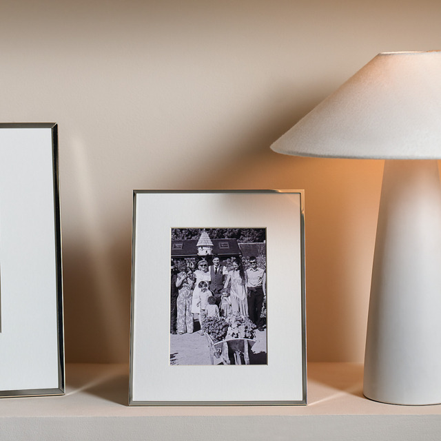 The White Company Fine Silver Photo Frame - 5x7”, Silver, Size: One Size - image 1
