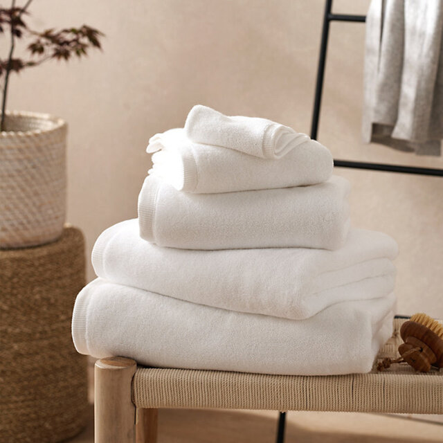 The White Company Spa Turkish Cotton Super Jumbo Towel