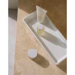 The White Company Morston Rectangular Tray, White, Size: One Size - thumbnail 2