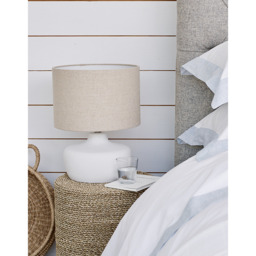 The White Company Clayton Table Lamp, White, Size: One Size - thumbnail 2