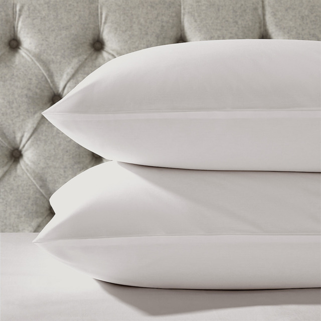 The White Company Essentials Egyptian Cotton Classic Pillowcase - Single