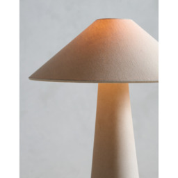 The White Company Malton Sandstone Table Lamp, Natural, Size: One Size - thumbnail 2