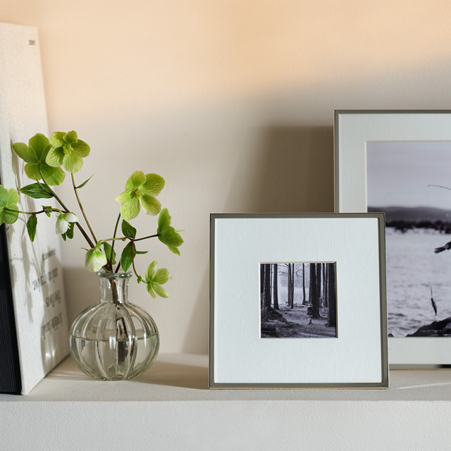 The White Company Fine Silver Photo Frame - 3x3”, Silver, Size: One Size - image 1