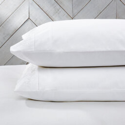 The White Company Adeline Classic Pillowcase - Single