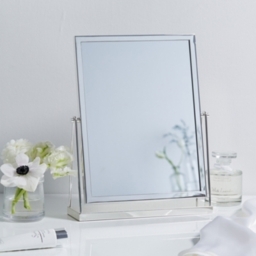 Silver Dressing Table Mirror - Elegant and Timeless Design