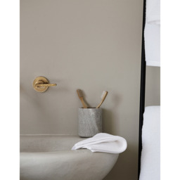 The White Company Marble Toothbrush Holder, Beige, Size: One Size - thumbnail 2