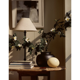 The White Company Cowley Table Lamp, Black, Size: One Size - thumbnail 2