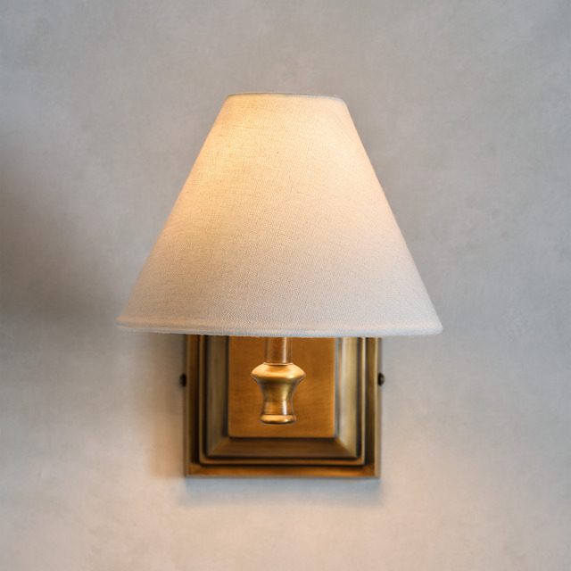 The White Company Harris Rechargeable Wall Light - Antique Brass, White/Antique Brass, Size: One Size - image 1