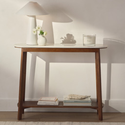 The White Company Lindale Console Table, Brown, Size: One Size