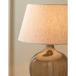 The White Company St Ives Amber Table Lamp, Amber, Size: One Size - thumbnail 2