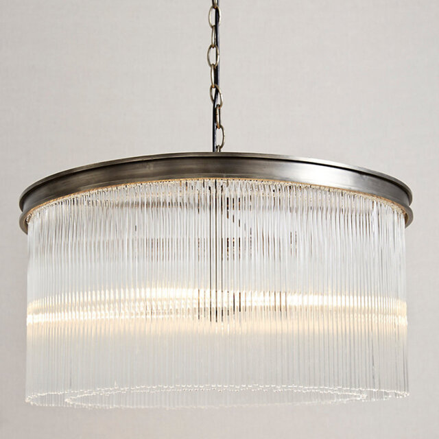 The White Company Helston Chandelier Ceiling Light - Large, Antique Brass, Size: One Size - image 1