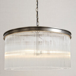 The White Company Helston Chandelier Ceiling Light - Large, Antique Brass, Size: One Size - thumbnail 1