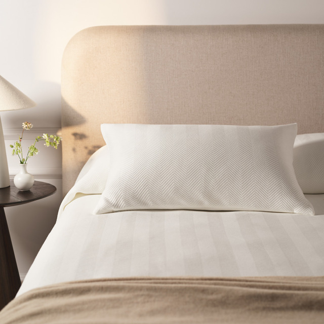 The White Company Mason Pillow Cover