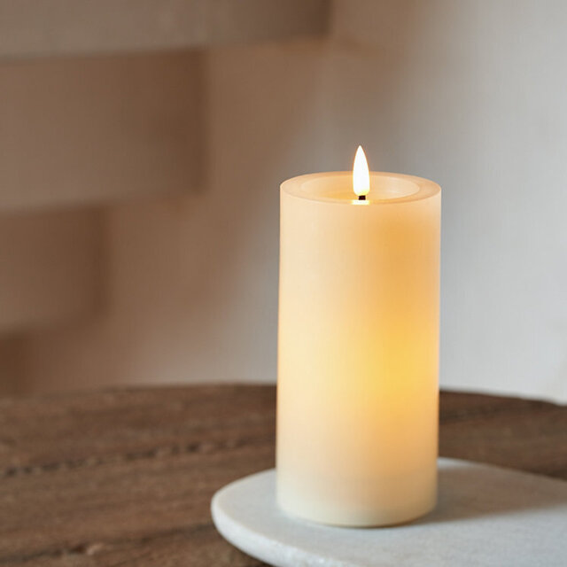 The White Company Glow LED Candle - Medium, Natural, Size: One Size - image 1