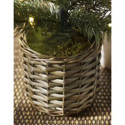 The White Company 1.5ft Pre Lit Christmas Tree, Green - thumbnail 2