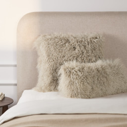 The White Company Tibetan Sheepskin Cushion