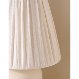 The White Company Addison Ceramic Portable Table Lamp, White, Size: One Size - thumbnail 2