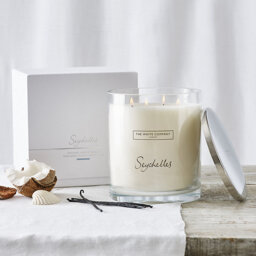 The White Company Seychelles Indulgence Candle, No Colour, Size: One Size - thumbnail 1