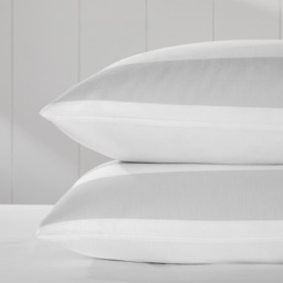 The White Company Maris Stripe Classic Pillowcase - Single