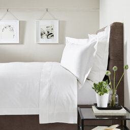 The White Company Symons Double Row Cord Duvet Cover