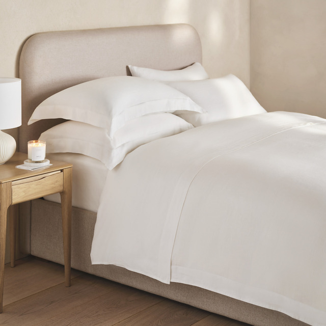 The White Company Pure Linen Duvet Cover