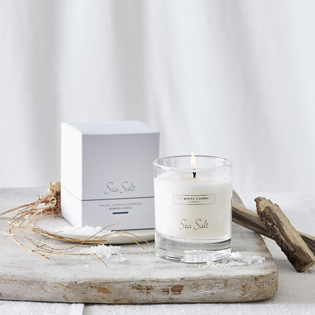 The White Company Sea Salt Signature Candle, No Colour, Size: One Size - image 1