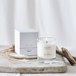 The White Company Sea Salt Signature Candle, No Colour, Size: One Size - thumbnail 1