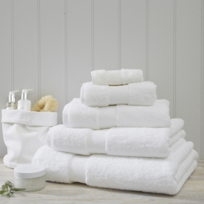Luxury White Egyptian Cotton Hand Towel | Soft and Plush - image 1