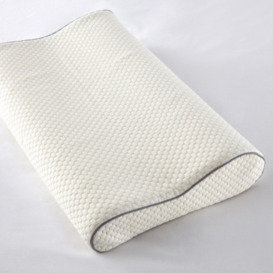 Premium Memory Foam Pillow - Firm Support, White, Standard - thumbnail 1