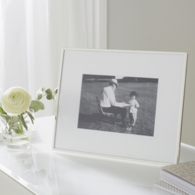 Elegant Silver-Plated Photo Frame | The White Company - image 1