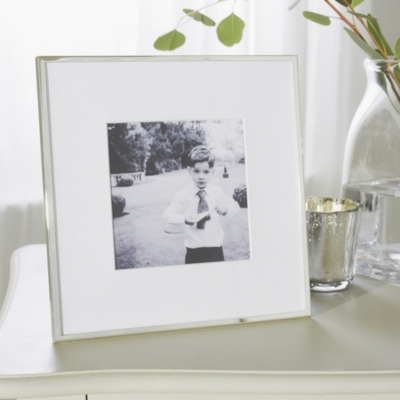 Elegant Silver-Plated Photo Frame - 5x5”, One Size - image 1