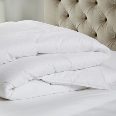 Luxurious Soft-Touch Duvet, White, Super King - image 1