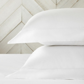 Symons Cord Oxford Pillowcase with Border - Single | The White Company UK