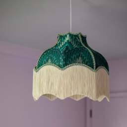 The Lolana Lampshade, Jade - Small (35cm) - Ceiling Pendant - thumbnail 5