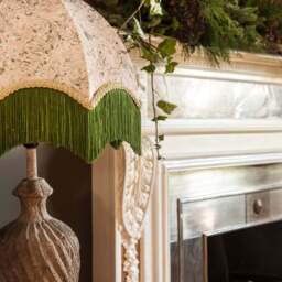 The Lucile Fringed Lampshade - Extra Small (30cm) - Ceiling Pendant - thumbnail 4
