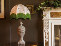 The Lucile Fringed Lampshade - Extra Small (30cm) - Ceiling Pendant - thumbnail 2