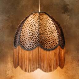The Mary Fringed Lampshade - Large (45cm) - Table Lamp / Floor Lamp - thumbnail 2