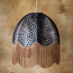 The Mary Fringed Lampshade - Large (45cm) - Table Lamp / Floor Lamp