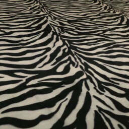 The Black Zebra Lampshade - Large (45cm) - Ceiling Pendant - thumbnail 3
